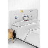 Talia Home Sevimli Denizci Çocuk Desen Yatak Baza Başlık Kılıfı TLABK-259 - Renkli - 120 x 120 cm