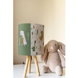 Talia Home Sevimli Dinozor Desenli Çocuk Odası Abajur Masa Lambası +F364 TLAB-311