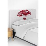 Talia Home Talia Kucak Dolusu Kalp Desenli Yatak Baza Başlık Kılıfı TLABK-158 - Renkli - 90 x 70 cm