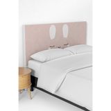 Talia Home Tavşan Desenli Çocuk Yatak Baza Başlık Kılıfı TLABK-239 - Renkli - 100 x 100 cm