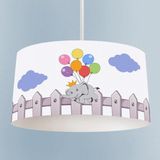 Talia Home Uçan Fil Desenli Çocuk Odası Sarkıt Avize - Renkli - 1