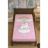 Talia Home Unicorn Desenli Lastikli ÇARŞAF Çocuk Odası 100x200cm TLC-170