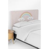 Talia Home Unicornlu Çocuk Yatak Baza Başlık Kılıfı TLABK-241 - Renkli - 90 x 70 cm