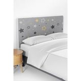 Talia Home Yıldızlar Çocuk Odası Yatak Baza Başlık Kılıfı TLABK-139 - Renkli - 120 x 120 cm
