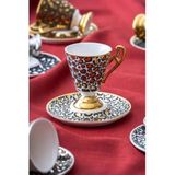 Taliana 6 Kişilik Kahve Fincanı Takımı - 90 ml MSKF419