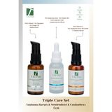 Talish Triple Care Set – Retinol Krem, Hyaluronik Asit Nemlendirici Serum ve Vitamin C Aydınlatıcı Krem