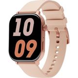 Talk 2 Amoled Ekran Fitpro Uygulama Destekli Silikon Kayisli Akilli Saat Pembe (Bordo Kayis Hediyeli) - 01P-Pembe - 35 - 48 mm - Option-1