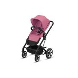 Talos S 2in1 Black (magnolia pink) (konforlu bebek arabası)