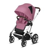 Talos S Lux (black-magnolia pink) (konforlu bebek arabası)