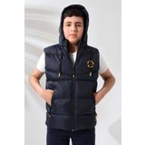 Talsmoda TALS MODA LACİVERT RENK KAPİŞONLU ERKEK ÇOCUK YELEK