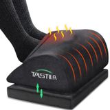TALSTILA İş Yerinde Masa Altı için Ayak Dayanağı, Sıcak Peluş Ayak Cebiyle Ayak Dayanağı, Ergonomik Ayarlanabilir Hafızalı Köpük Ayaklık, Masa Altı, Ofis Masası ve Ofis Koltuğu için - Sırt ve Bacak