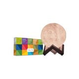 TALYA AROMATHERAPY Aromaterapi Difüzör (Ay Şeklinde ve Led Işıklı Iyonizer) + %100 Saf Uçucu Yağlar Aromaterapi Seti