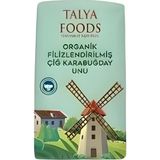Talya Foods 2 kg Glutensiz Filizlendirilmiş Çiğ Karabuğday Unu Organik ve Doğal İçerik