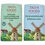 Talya Foods Efsane Glutensiz Çiğ Karabuğday Unu & Sorgum Unu 2x1 kg Miktar Avantaj Seti - 2 kg