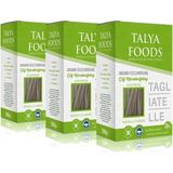 Talya Foods Filizlendirilmiş Çiğ Karabuğday Tagliatelle 3x200g