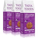 Talya Foods Filizlendirilmiş Kırmızı Mercimek & Nohut Arpa Şehriye 3x200g