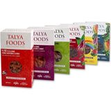 Talya Foods Glütensiz 6'lı Makarna Seti 200 gr Sebzeli Aroma ile Lezzetli ve Pratik