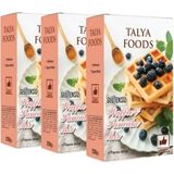 Talya Foods Glütensiz Kolay Yap Waffle & Pancake Mix 3 x 230G Avantaj Seti - 810 gr