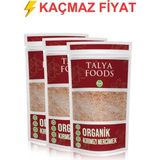Talya Foods Glutensiz Organik Cilasız Kırmızı Mercimek 3X500G - 1,5 kg