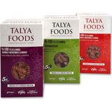Talya Foods Glutensiz Vegan Klasik Üçlü Makarna seti