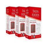 Talya Foods Talya Filizlendirilmiş Kırmızı Mercimek Taglıatelle 3'lü Fırsat Paketi