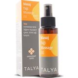 Talya Isıtıcı Etkili Masaj Yağı 80 ml Unisex Kullanıma Uygun Aromatik Yağ Karışımı