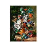 Talya Kanvas Tablo Çiçek. Vazoda Çiçekler Duvar Panosu 100x70 no-7228