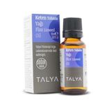 Talya Keten Tohum Yağı, Soğuk Sıkım, Yüzde Yüz Saf ve Doğal, 20 ml