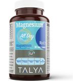 Talya MAGNESIUM ALL DAY | Magnezyum Bisglisinat,Magnezyum L-Treonat,Magnezyum Malat,Magnezyum Sitrat Ve Vitamin B6 İçeren Takviye Edici Gıda - 90 Tablet