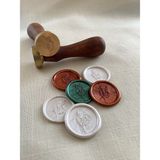 Talya Mum & Mühür Çiçek Buketi Pirinç Mühür