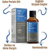 Talya Ozon Yağı 50 ml Soğuk Sıkım Ozonlanmış Zeytinyağı Cilt ve Saç Bakımı İçin Doğal Onarıcı