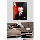 Talya Tablo Atatürk Türk Bayrağı 100x70 no-5649