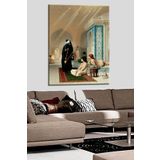 Talya Tablo Osmanlı Dönemi Kadınlar Hamam. Nü, Klasikler, Soyut, Rönesans Duvar Panoları, Atatürk Tablosu 60x40 no-9358