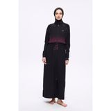Tam Boy Siyah 5 Parça Tam Tesettür Mayo Takımı 5048 - 2XL - 39 Siyah