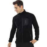 Tam Fermuarlı Erkek Polar Sweat Shirt - Mavi
