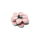 Tam İthalat 100 Lü Tealight Mum - Pembe - 100 Adet