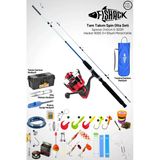 Tam Takım Spin Olta Seti - 240Cm Kamış 5-30Gr / 6000'Lik 3+1Bb Makine - Xl