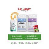 Tam Tarım Glutensiz %100 Tam Çiğ Karabuğday Ekmeklik Un 2 Kg – Sorgum Unu 2 Kg – Psyllium 100 Gr – Kuru Maya