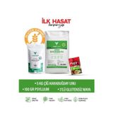 Tam Tarım Glutensiz Çiğ Karabuğday Unu 5 Kg – Psyllium 100 Gr – Kuru Maya