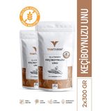 Tam Tarım Glutensiz Keçiboynuzu Unu 300 gr 2 Adet - 600 gr