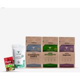 Tam Tarım Glutensiz Tam Çiğ Karabuğday Unundan Ekmeklik Un 500 gr – Çiğ Karabuğday Unu 500 gr – Sorgum Unu 500 gr -Psyllium 100 gr – Kuru Maya (3×10 gr) - 1,63 kg