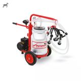Tamam Ecomini İkili Keçi Süt Sağma Makinesi (Alüminyum Güğüm-Kauçuk) (Kuru)