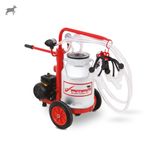 Tamam Ecomini İkili Keçi Süt Sağma Makinesi (Alüminyum Güğüm-Silikon) (Kuru)
