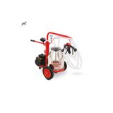 Tamam Ecomini İkili Keçi Süt Sağma Makinesi (Paslanmaz Güğüm-Kauçuk) (Kuru)