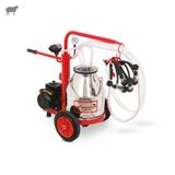 Tamam Ecomini İkili Koyun Süt Sağma Makinesi (Paslanmaz Güğüm-Kauçuk) (Kuru)