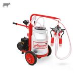 Tamam Ecomini Tekli İnek Süt Sağma Makinesi (Alüminyum Güğüm-Silikon) (Kuru)