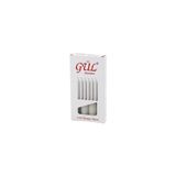 Tamam Elektronik GÜL MUM-203 ( 4PCS & İNCE ) ( ÇAP=1.6CM & UZUNLUK=12CM ) ( BEYAZ KLASİK ) MARKET MUM*110