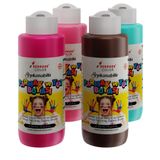 Tamamlayıcı Renkler Parmak Boyası 4'lü Set 4x120ml