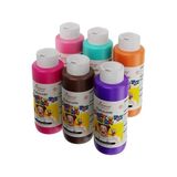 Tamamlayıcı Renkler Parmak Boyası 6'lı Set 6X120 ml - Ahşap