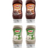 Tamek Barbekü Sos ve Ranch Sos 4 lü Set